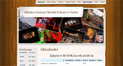Desktop Screenshot of mgokosiek.pl